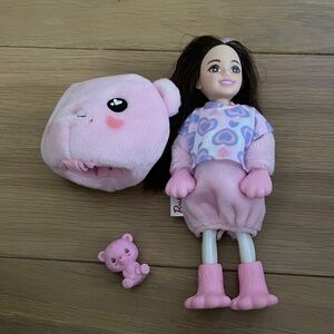 Barbie Doll with Pink Outfit and Accessories